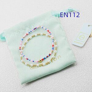 Enewton Colorful Mixed Bead Bracelet Set
